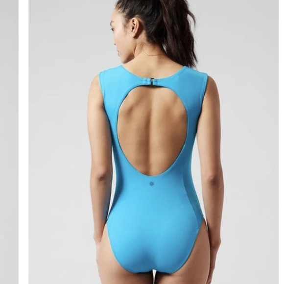Athleta deep sea one piece S/P - Picture 6 of 10